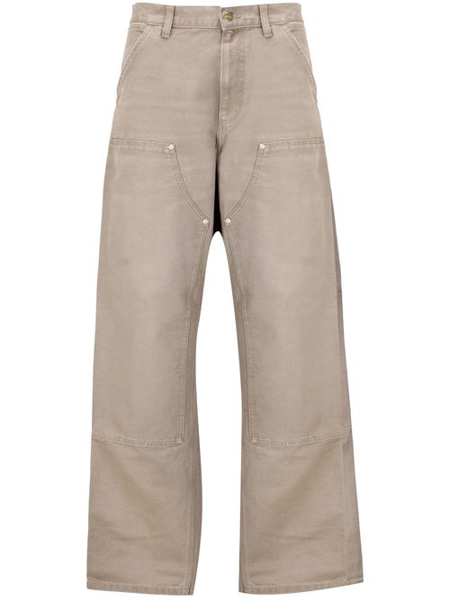 Double Knee Pant Carhartt WIP | I0315012FS3K32PEANUT AGED CANVAS